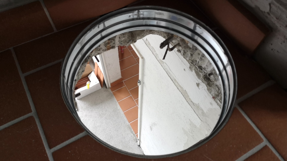Opečni tlakovci v obnovljeni zidanici 22