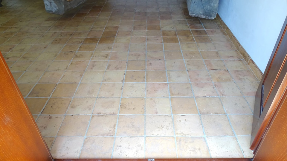 Opečni tlakovec Terra Cotta gialla 12 min