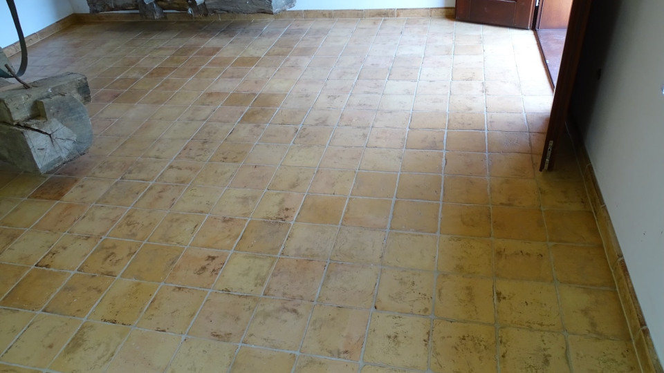 Opečni tlakovec Terra Cotta gialla 15 min