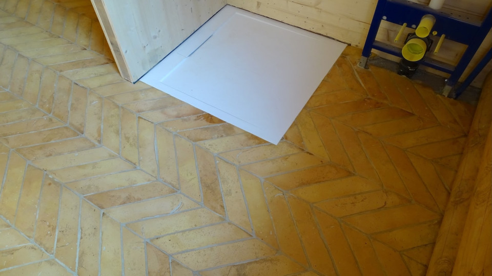 Terra Cotta Chevron tus kad 3