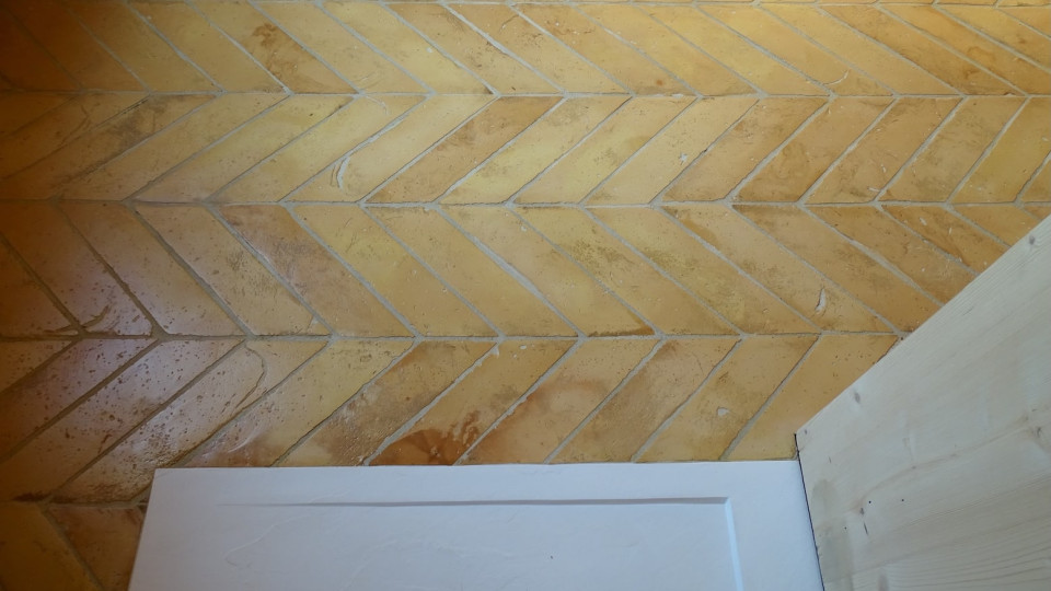 Terra Cotta Chevron tus kad 4